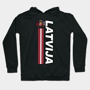 Latvian Soccer Pride Latvija Hoodie